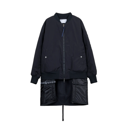 Poliquant - THE REVERSIBLE BOMBER JACKET ADJUSTED VERSATILE TOTE BAG FEATURED RAMIDUS (BLACK)