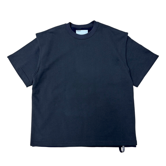 THE LAYERED S/S SWEAT SHIRT