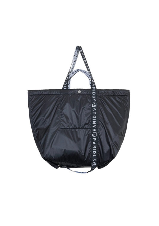 RAMIDUS x POLIQUANT - THE VERSATILE TOTE BAG FEATURED RAMIDUS (BLACK)