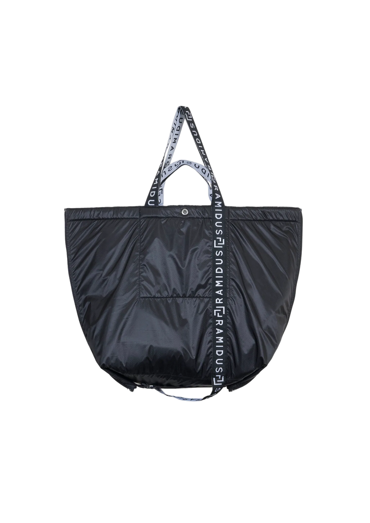 RAMIDUS x POLIQUANT - THE VERSATILE TOTE BAG FEATURED RAMIDUS (BLACK)