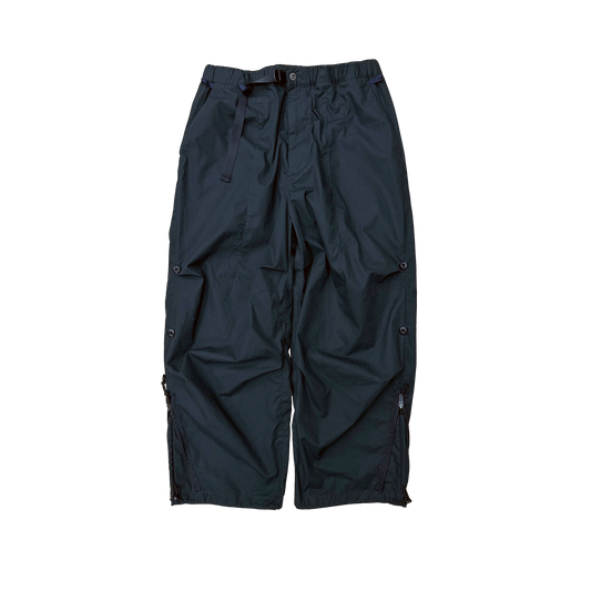 THE CHANGING LENGTH/HEM WIDE ZIP UP TUCKED PANTS