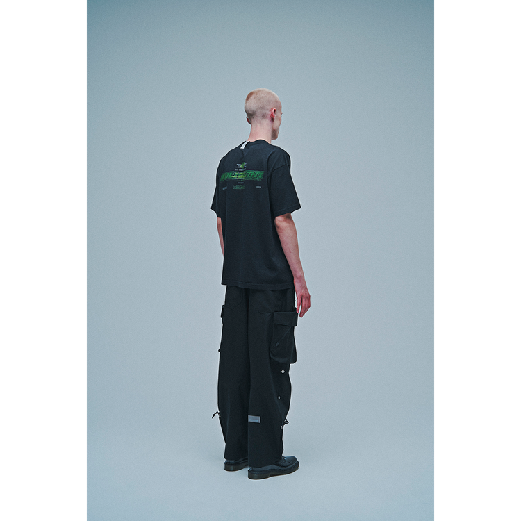 THE CHANGING LENGTH/HEM DEFORMED CARGO PANTS