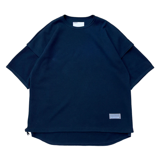 THE LINKED WAFFLE S/S LAYERED TEE