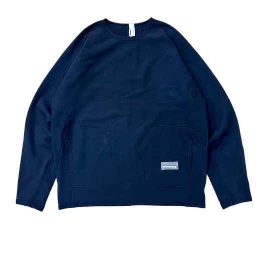 THE DEFORMING PTRN. L/S PULLOVER