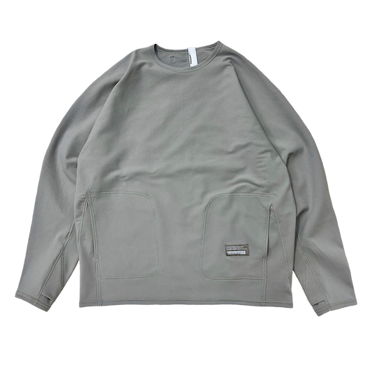 THE DEFORMING PTRN. L/S PULLOVER