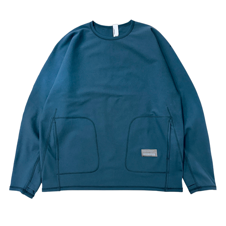 THE DEFORMING PTRN. L/S PULLOVER