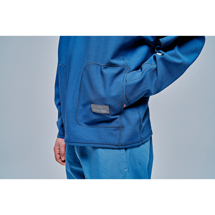 THE DEFORMING PTRN. L/S PULLOVER