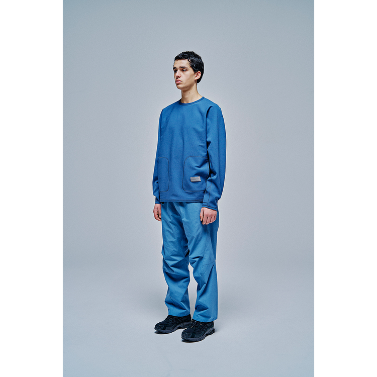 THE DEFORMING PTRN. L/S PULLOVER
