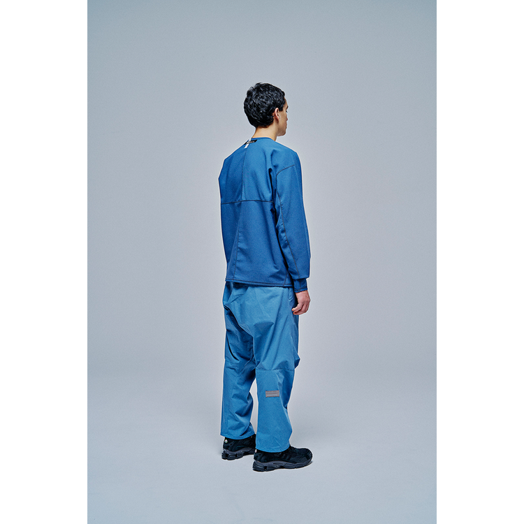 THE DEFORMING PTRN. L/S PULLOVER