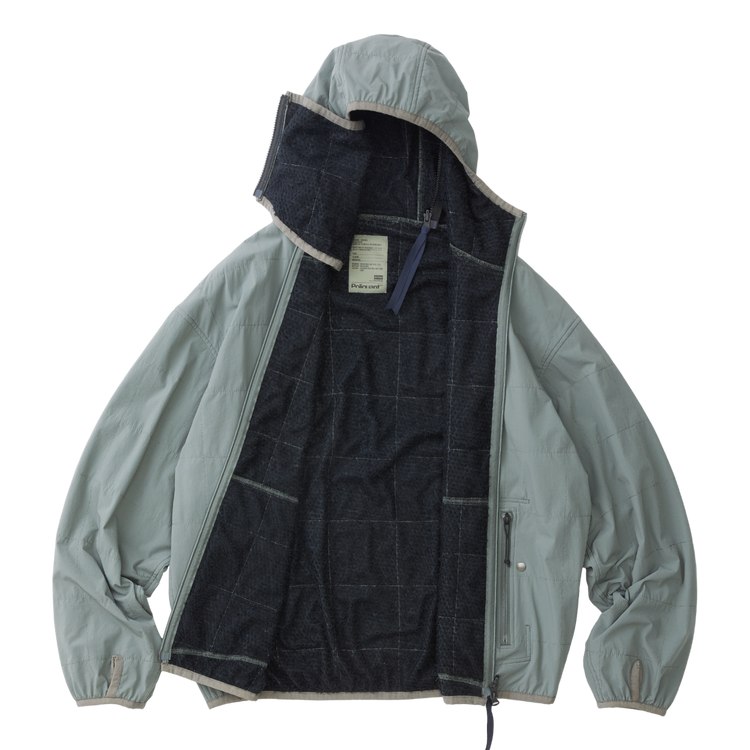WILDTHINGS | Poliquant THE ECWCS DEFORMED QUILTING HOODED JACKET / CORDURA®FABRIC AND POLARTEC®