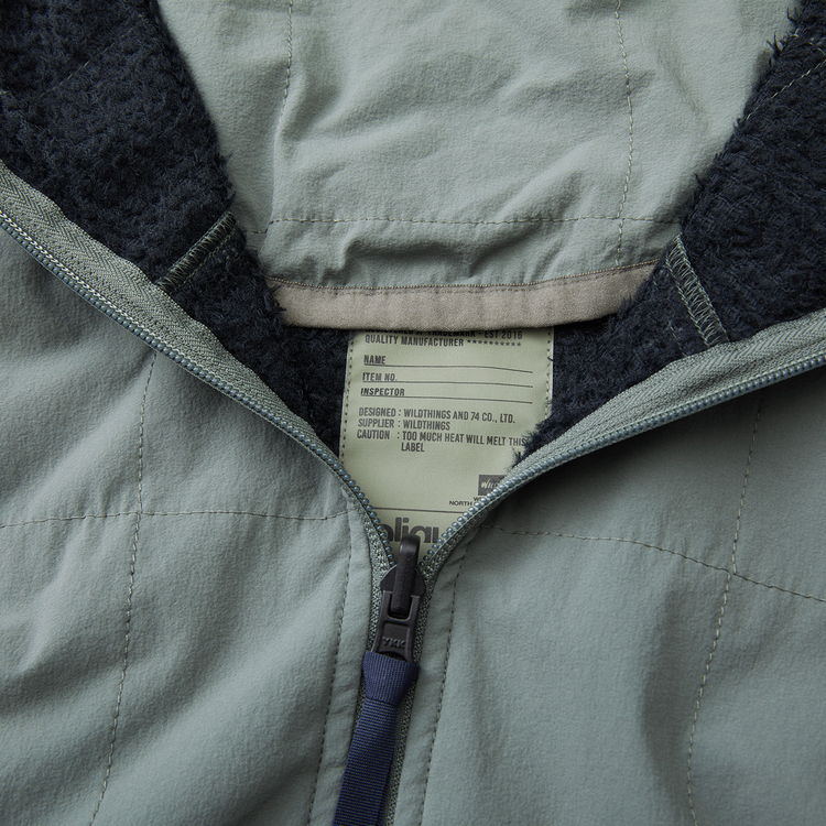 WILDTHINGS | Poliquant THE ECWCS DEFORMED QUILTING HOODED JACKET / CORDURA®FABRIC AND POLARTEC®