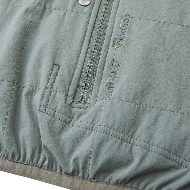 WILDTHINGS | Poliquant THE ECWCS DEFORMED QUILTING HOODED JACKET / CORDURA®FABRIC AND POLARTEC®