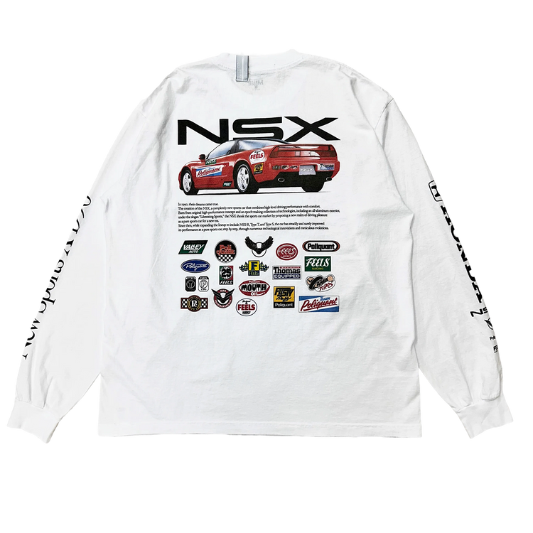 THE NEW SPORTS X 1990 L/S TEE // LIMITED EDITION SPECIAL（WHITE）