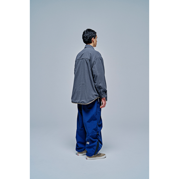 THE REVERSIBLE BLOCK-FLEECE SHIRT JACKET
