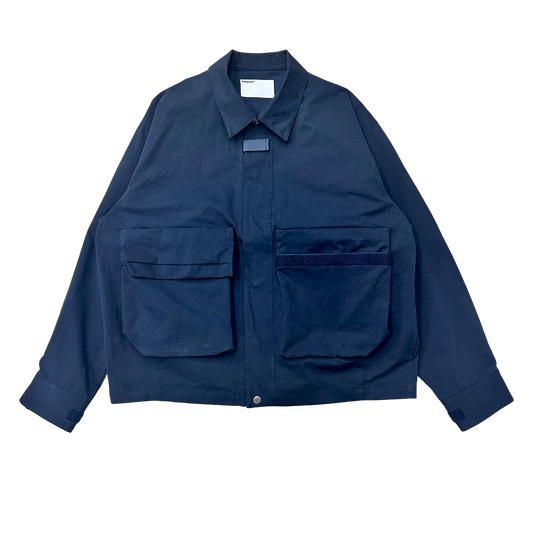 THE FATIGUE TRACKER JACKET WITH DEFORMED MULTIPLE POCKETS