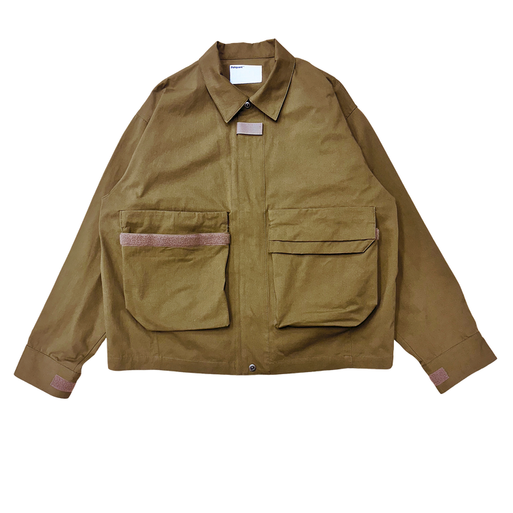THE FATIGUE TRACKER JACKET WITH DEFORMED MULTIPLE POCKETS