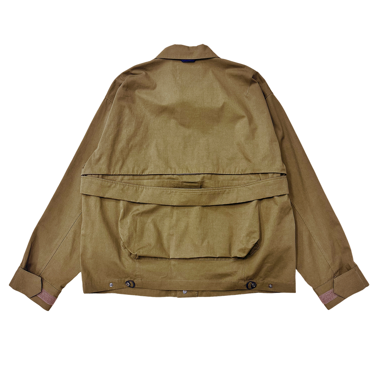 THE FATIGUE TRACKER JACKET WITH DEFORMED MULTIPLE POCKETS