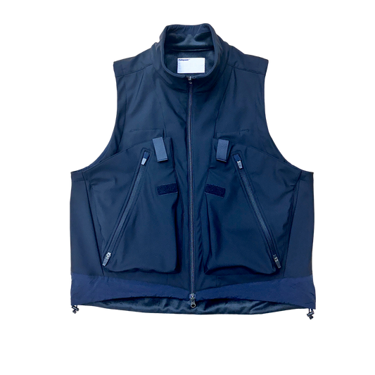 THE MULTIPLE FUNCTIONS FLEECE BONDING VEST WITH PACKABLE