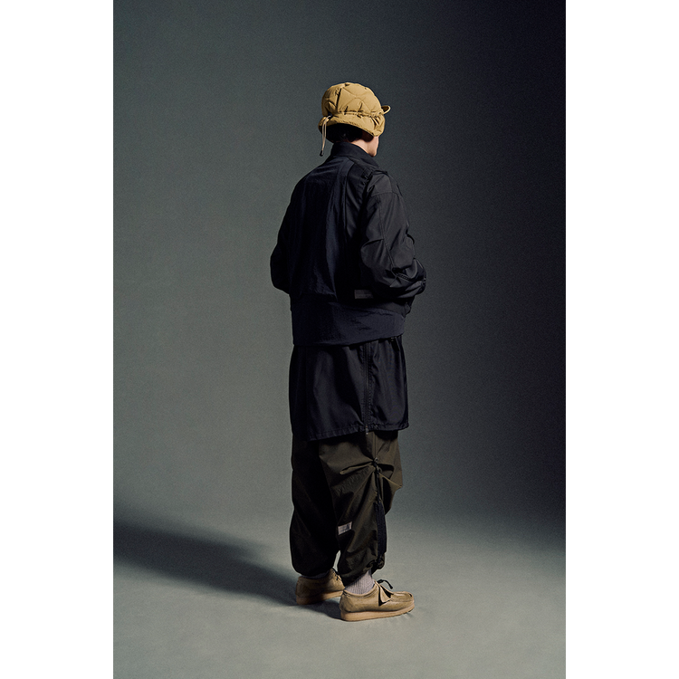 THE MULTIPLE FUNCTIONS FLEECE BONDING VEST WITH PACKABLE
