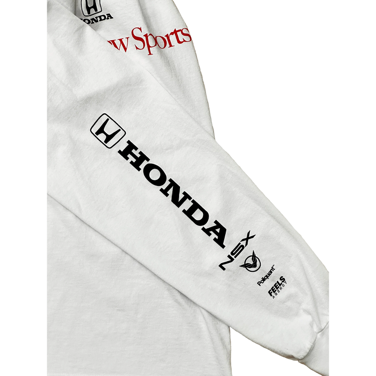 THE NEW SPORTS X 1990 L/S TEE // LIMITED EDITION SPECIAL（WHITE）