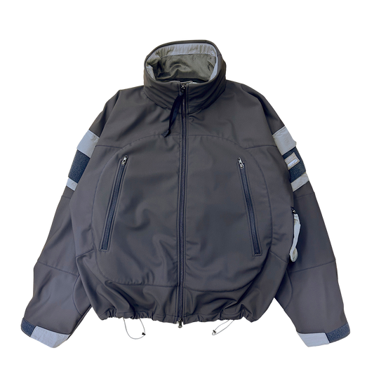 THE PROTECTED COMMON UNIFORMED HOODED FLEECE BONDING JACKET