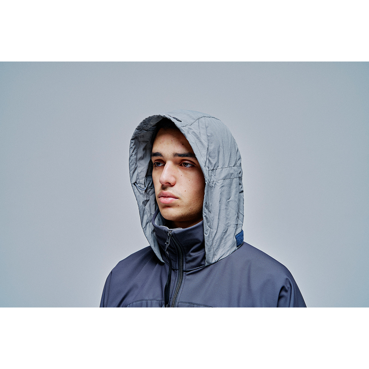 THE PROTECTED COMMON UNIFORMED HOODED FLEECE BONDING JACKET