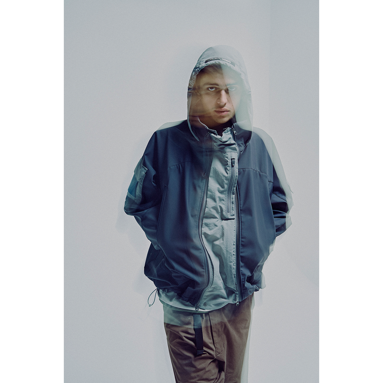 THE PROTECTED COMMON UNIFORMED HOODED FLEECE BONDING JACKET