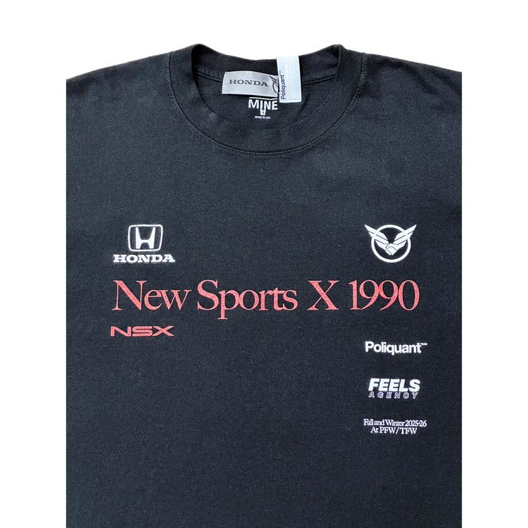 THE NEW SPORTS X 1990 S/S TEE // LIMITED EDITION SPECIAL（BLACK）
